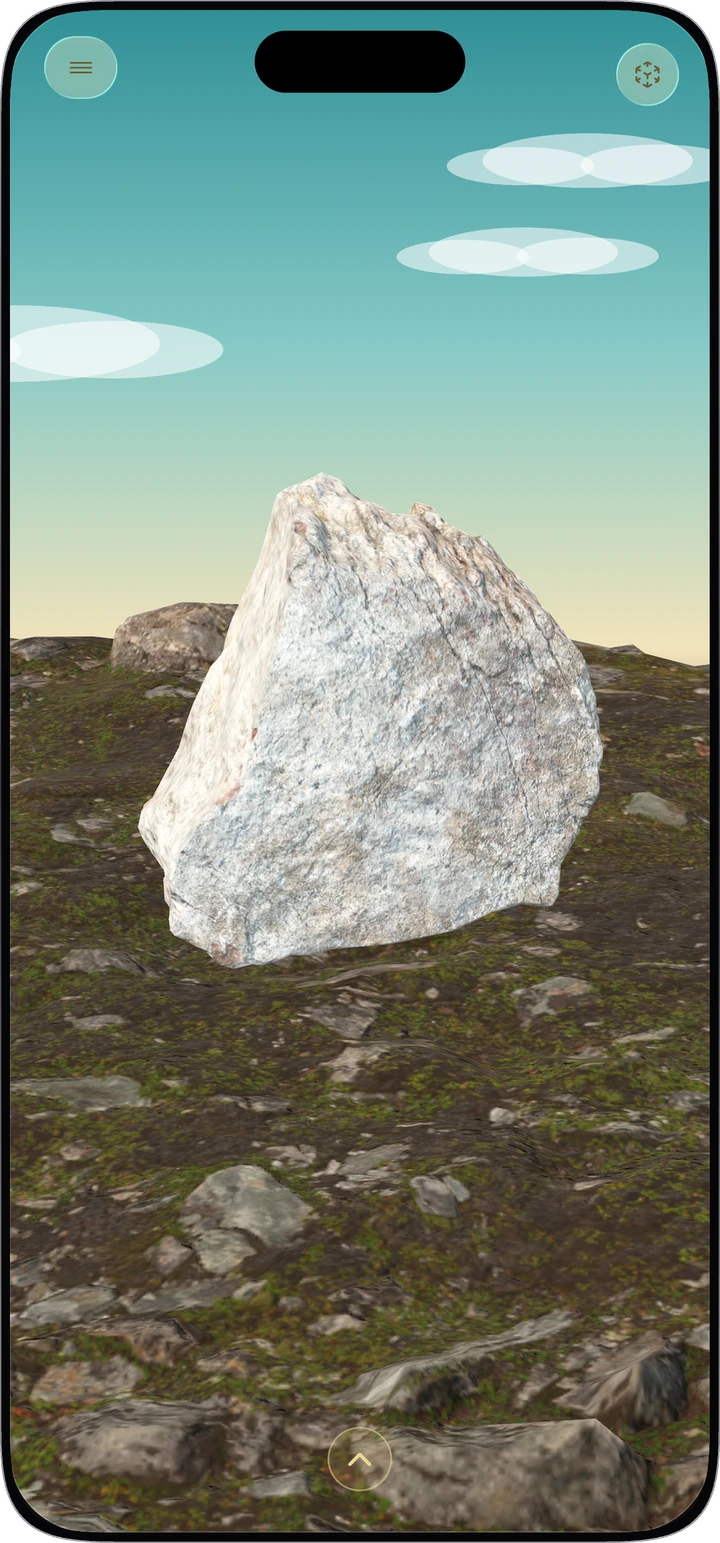 The rock by day